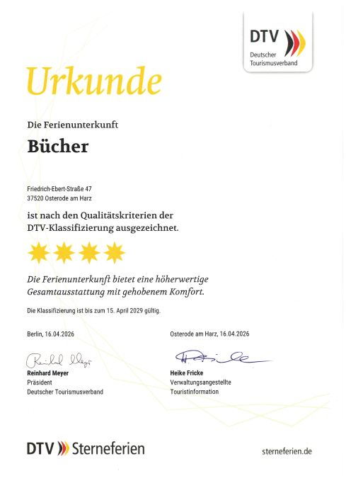 4 Sterne vom DTV